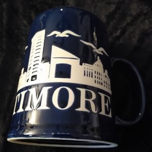 Baltimore Mug Blue White